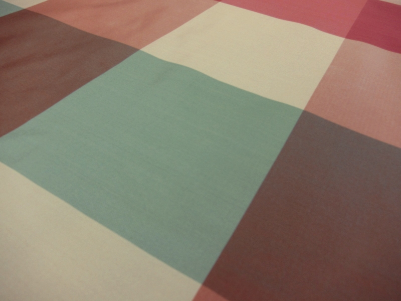 Pure Silk Taffeta Check2