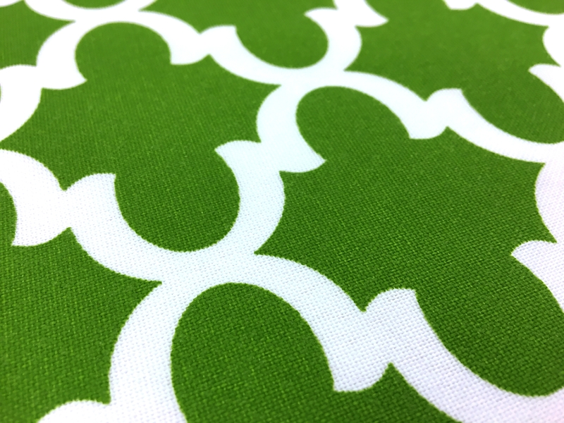 Outdoor Spun Polyester Canvas with Geometric Print 2