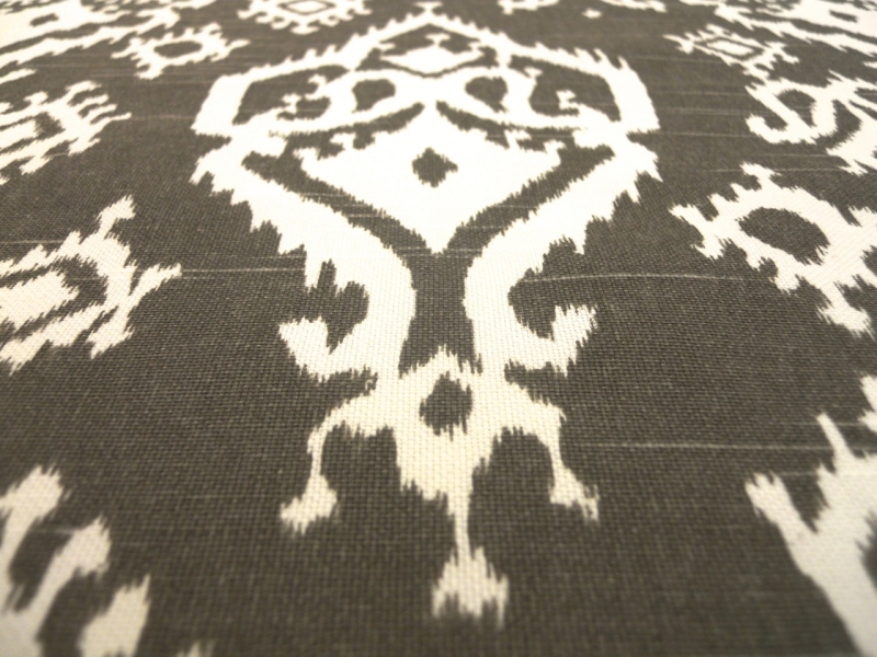 Cotton Canvas Ikat Print2