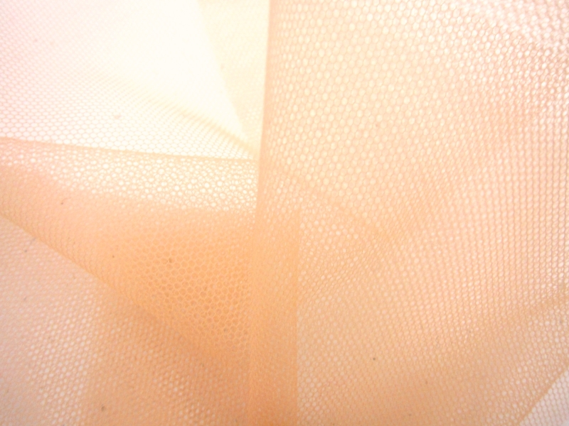 Italian Nylon Tulle in Mango1