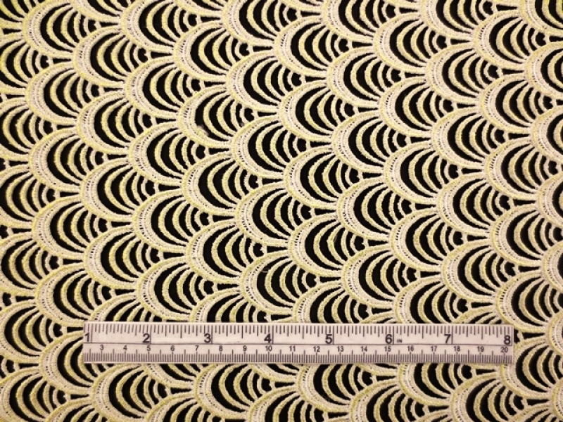 Metallic Guipure Lace1