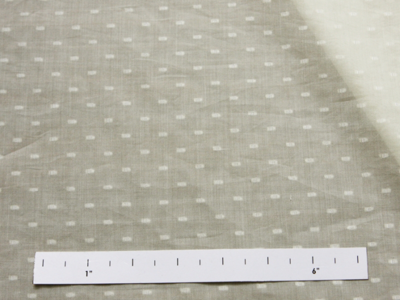 Silk Cotton Dobby Voile1