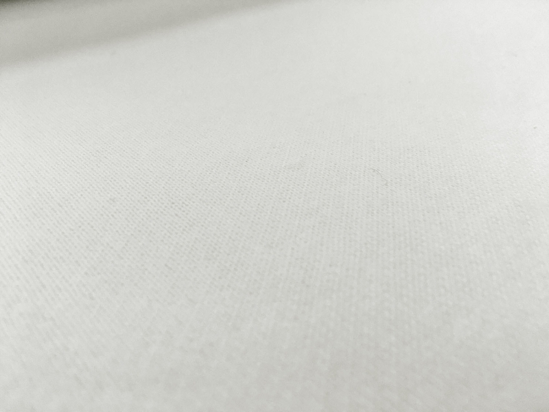 Japanese Cotton Sweatshirt Fleece in White2