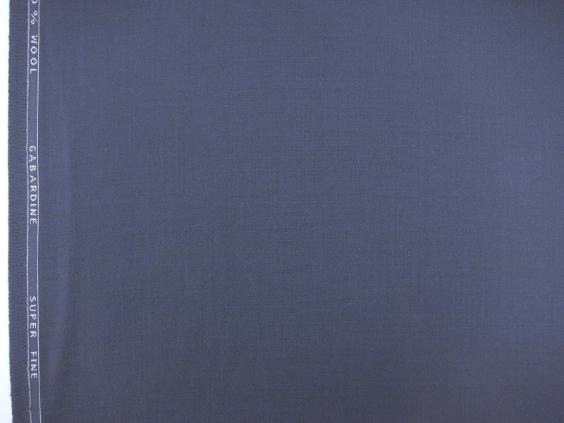 Wool Gabardine in Cadet0