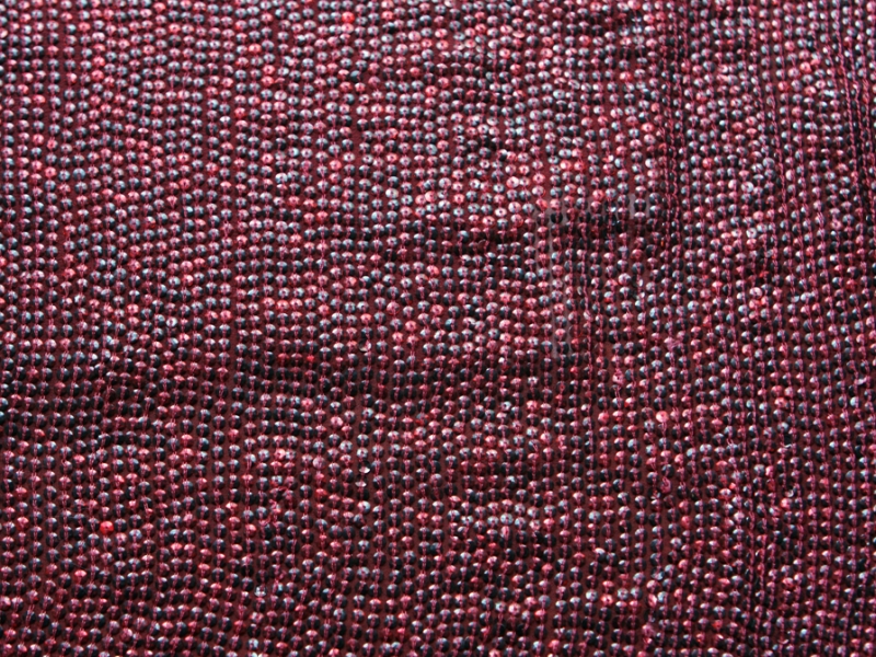 Novelty Sequins on Chiffon0