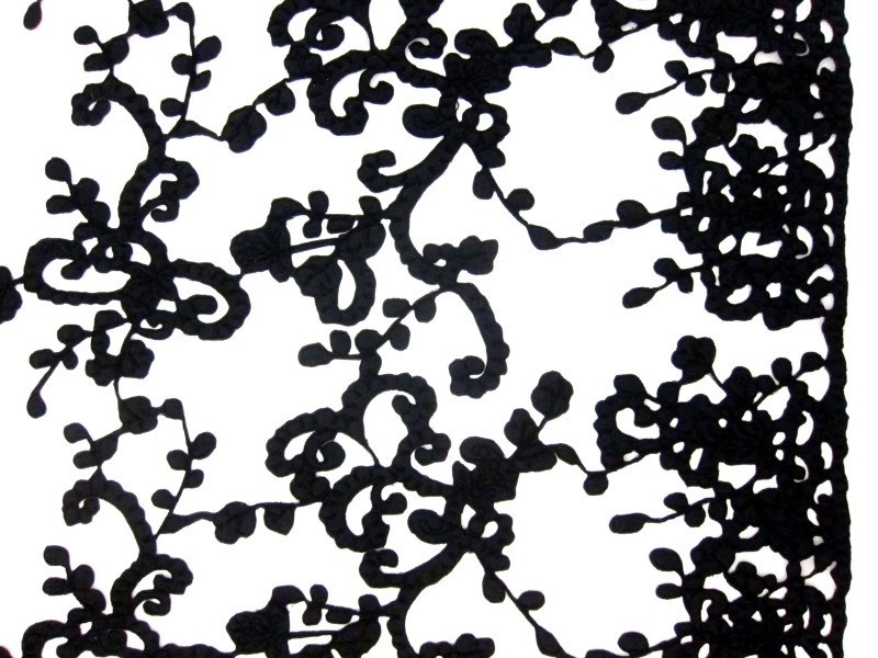 Corded Satin Appliqué on Illusion0