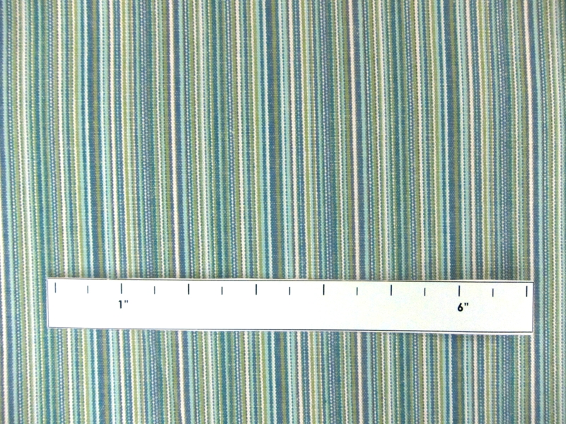 Cotton Woven Stripe in Caribe1