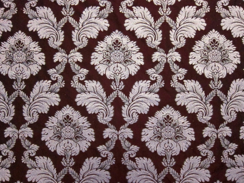 Iridescent Metallic Brocade0