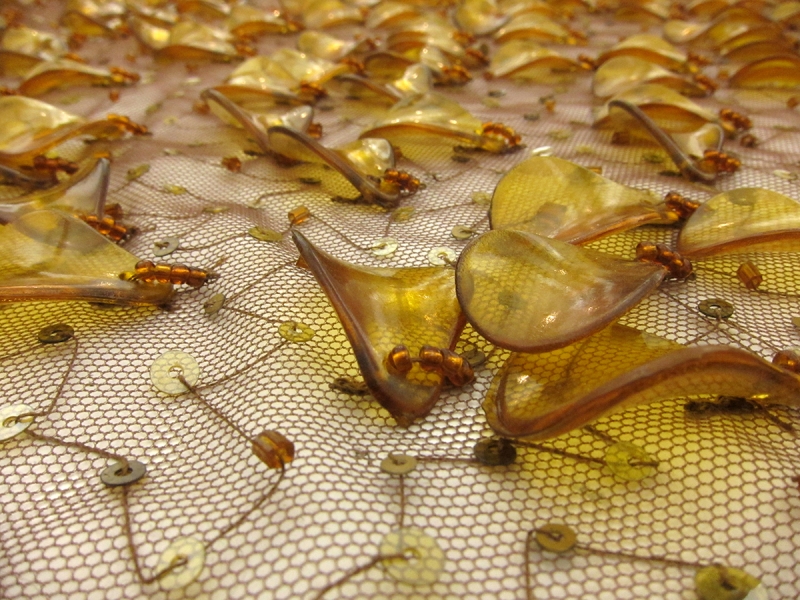 Beaded Tulle with Novelty Paillettes0