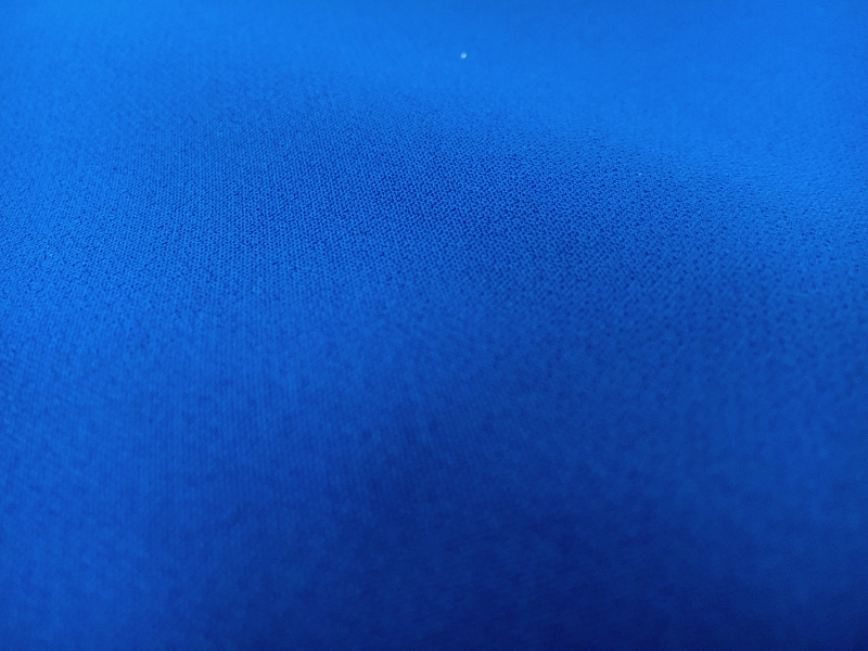 Stretch Polyester Crepe in Blue1
