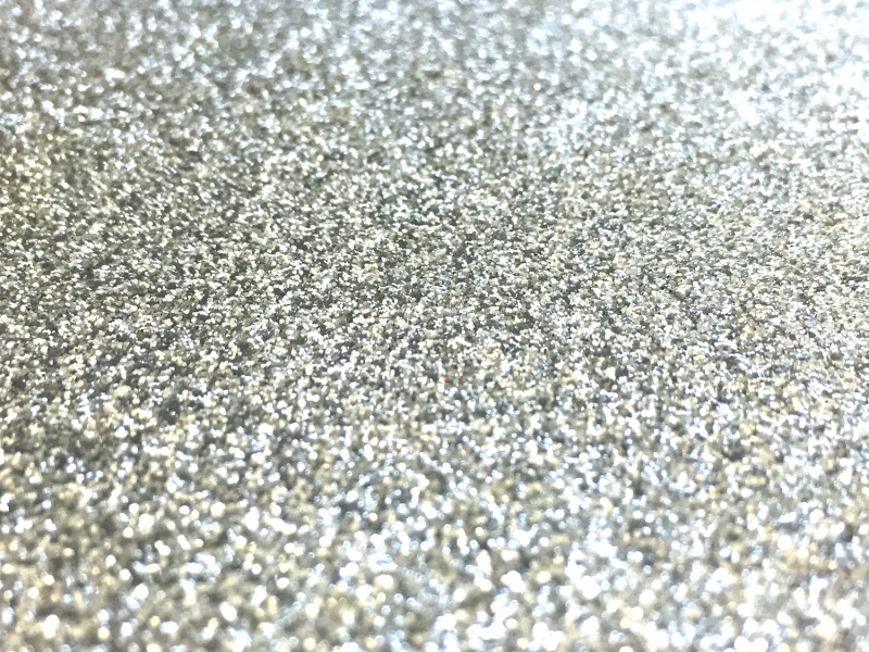 Heat Transfer Polyester Glitter Adhesive in Silver1