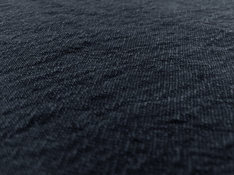 Crinkled Linen Gauze in Indigo0