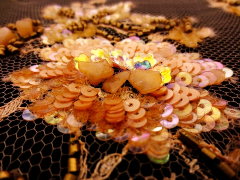 Beaded Chantilly Lace2