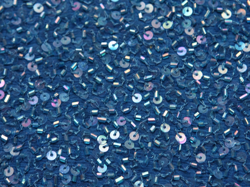 Sequins on Silk Chiffon2