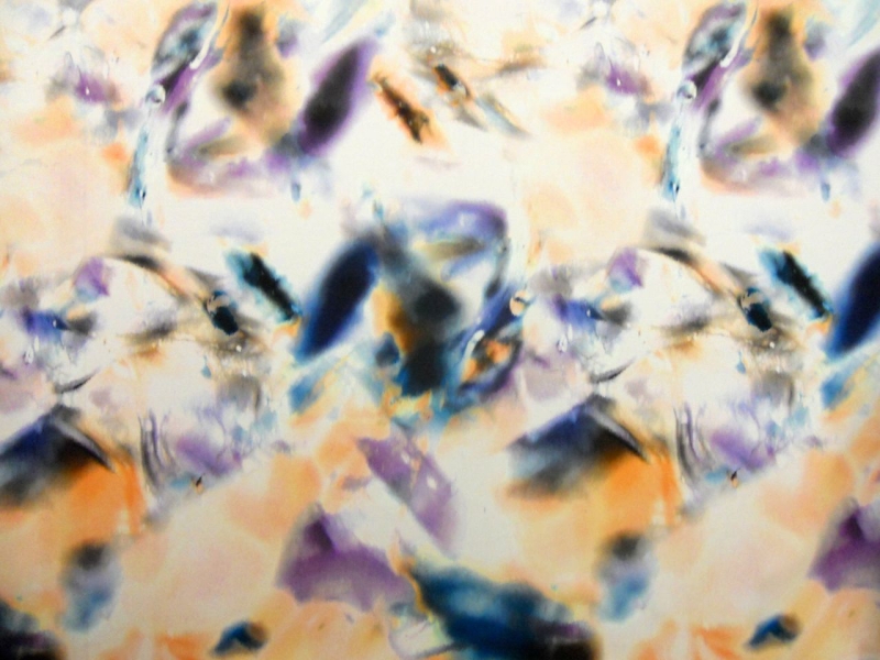 Printed Silk Mikado0