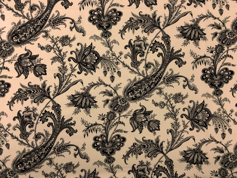 Cotton With Paisley Print0