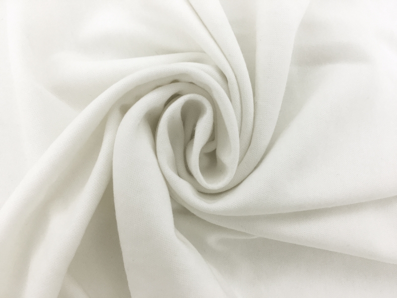 Japanese Tencel Nylon Wool Jersey in Off White1