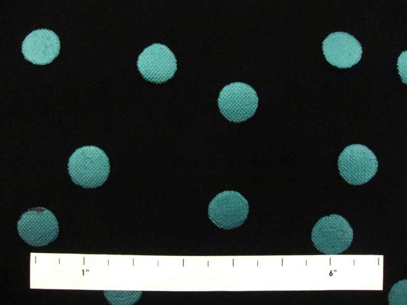 Painted Polka Dots on Tulle 1