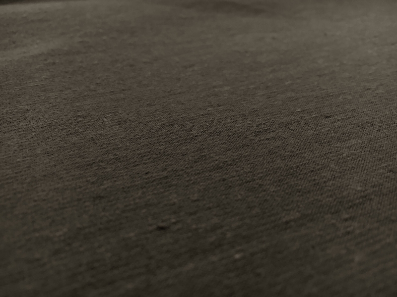 Certified Organic Hemp and Cotton Jersey in Charcoal0