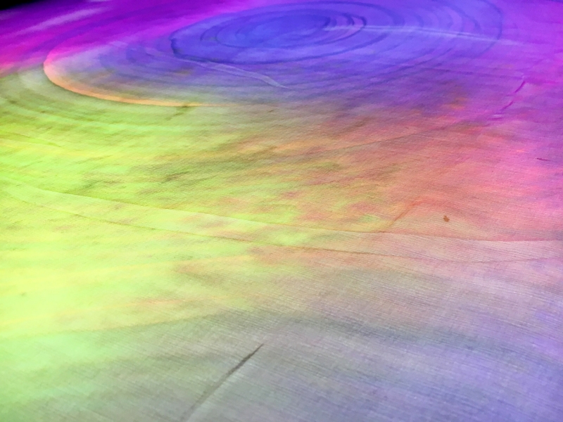 Hand Painted Silk Chiffon3