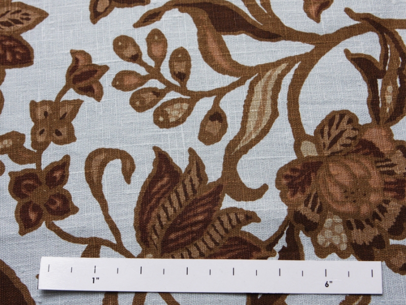 Linen Upholstery Floral Print1