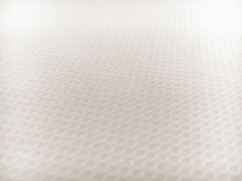 Pima Cotton Birdseye Pique in Ecru0