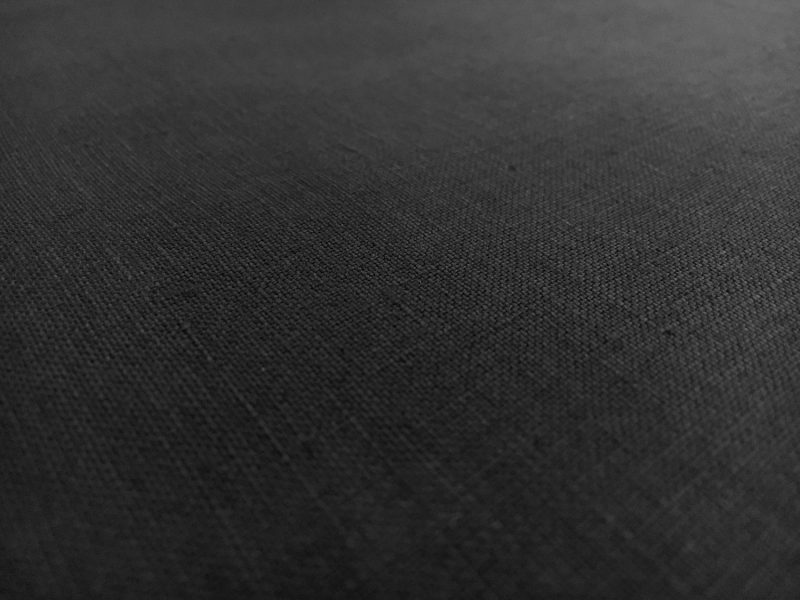 Soft Handkerchief Linen in Black0