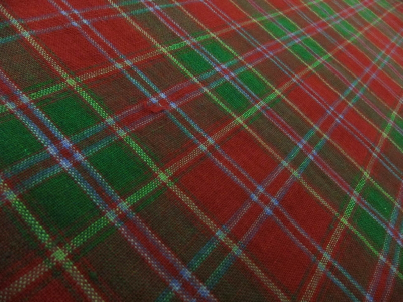 Linen Woven Plaid2