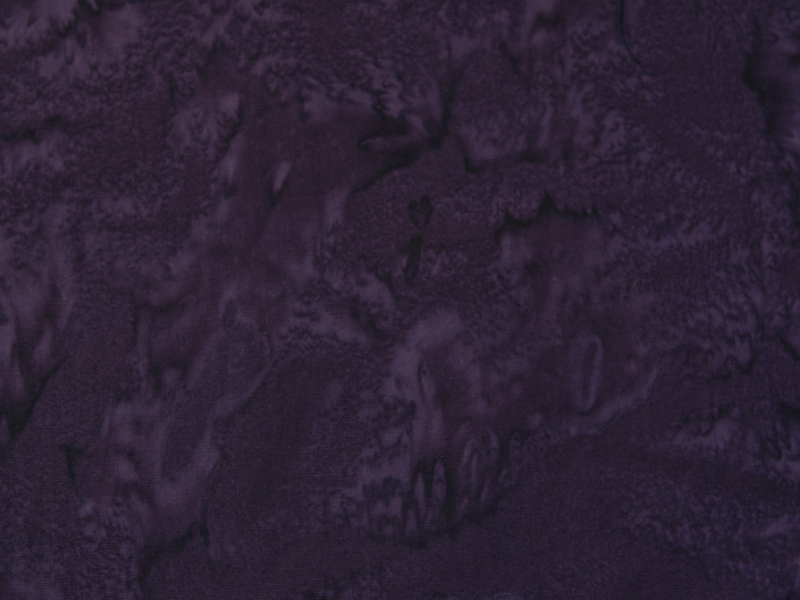 Cotton Batik in Eggplant0