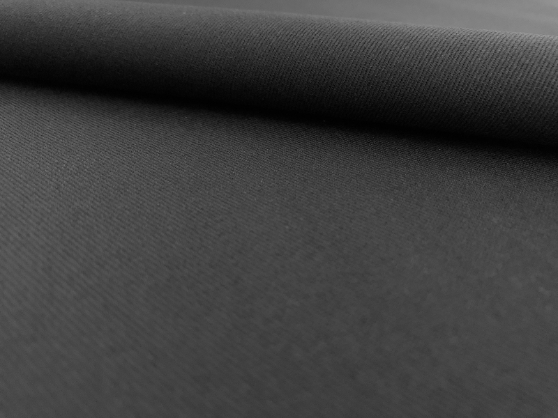 Cotton Chino Twill in Black 0