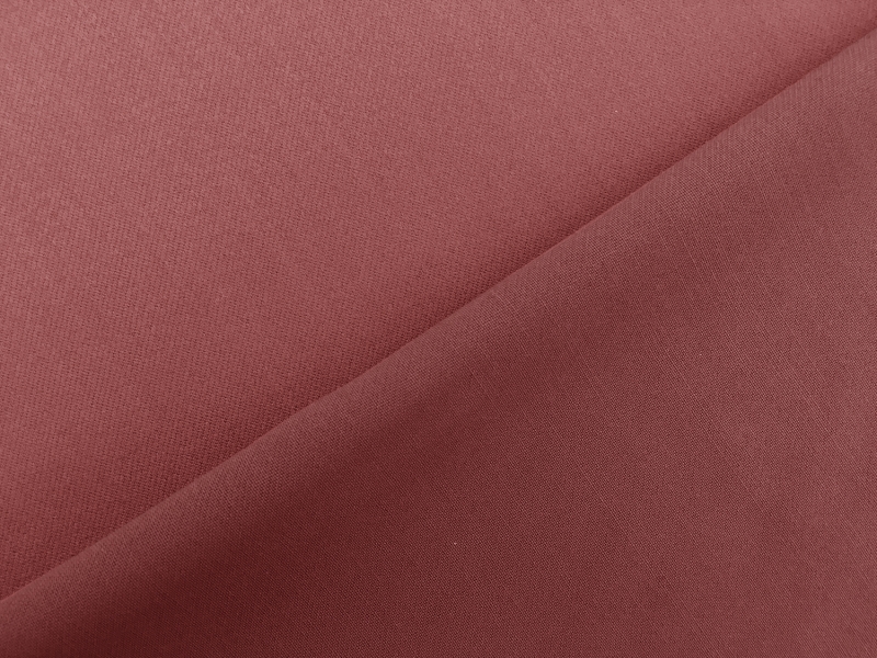 Italian Wool Satin Faille in Redwood0