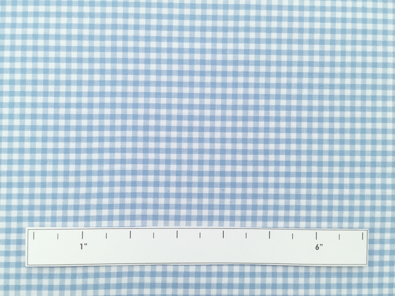 Carolina Cotton Gingham in Pond1