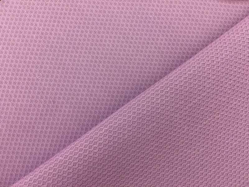 Italian Cotton Lycra Pique in Lavender1