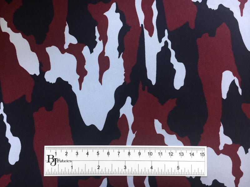 Cotton Oxford Shirting with Camouflage Print3