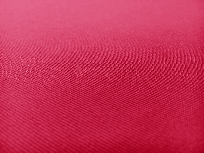 Japanese Cotton Poly Blend Denim in Fuchsia0