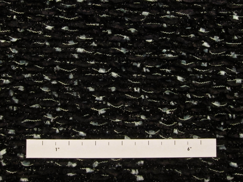 Viscose Cotton Lurex Tweed1