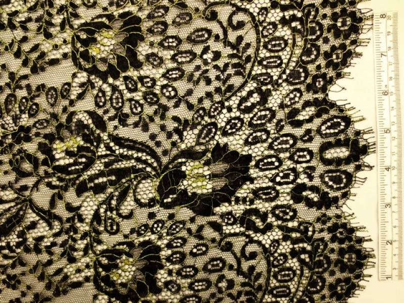 Metallic Chantilly Lace0