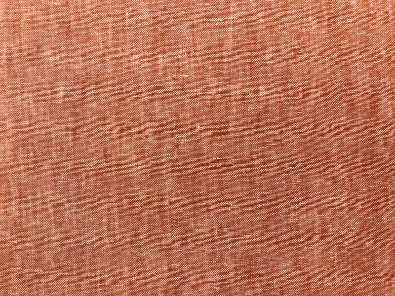 Washed Lightweight Linen Rayon Blend in Redrock2