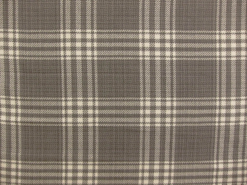 Cotton Upholstery Plaid0