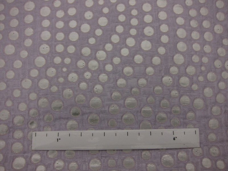 Metalic Brocade Dots0