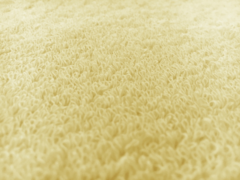 Cotton Terry Velour in Yellow3