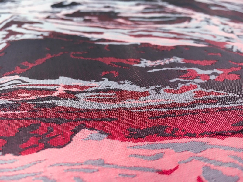 Metallic Abstract Taffeta2