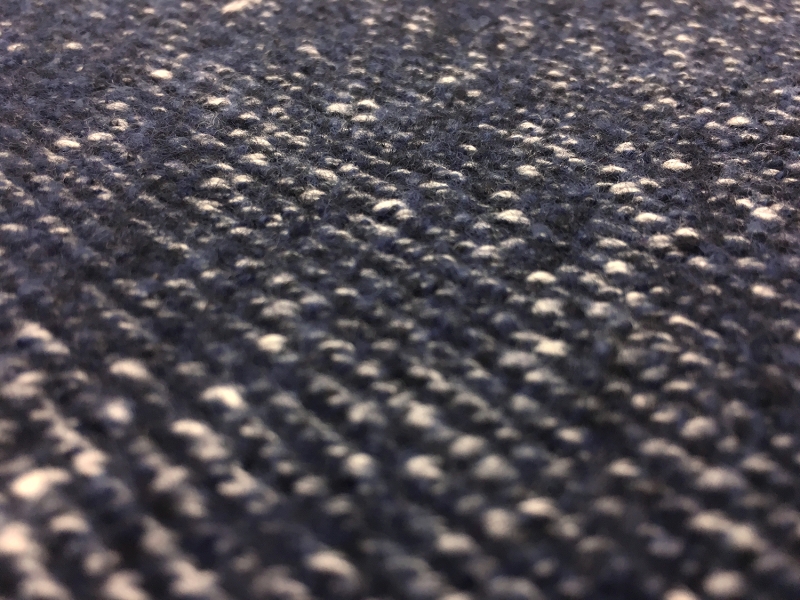 Virgin Wool Cotton Felted Knit Tweed0