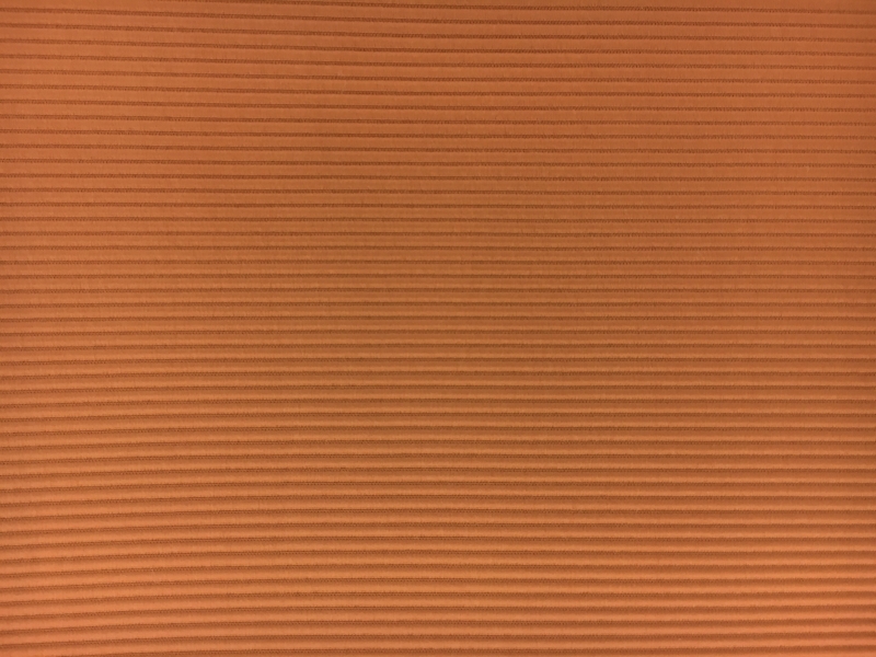 Italian Cotton and Acetate Ottoman in Minio0