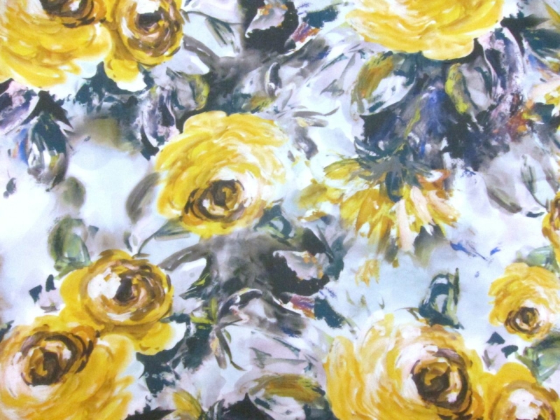 Printed Silk Chiffon0