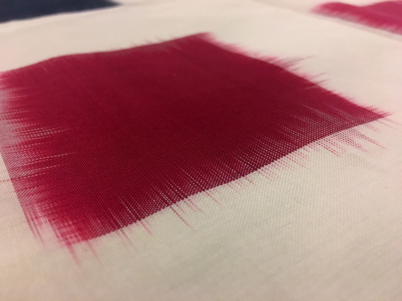 Cotton Ikat with Squares Pattern2