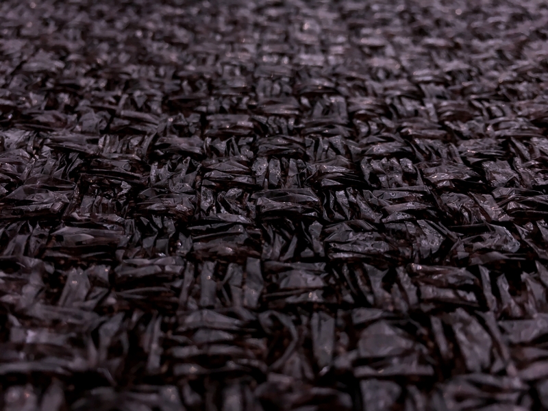 Novelty Lurex Raffia0