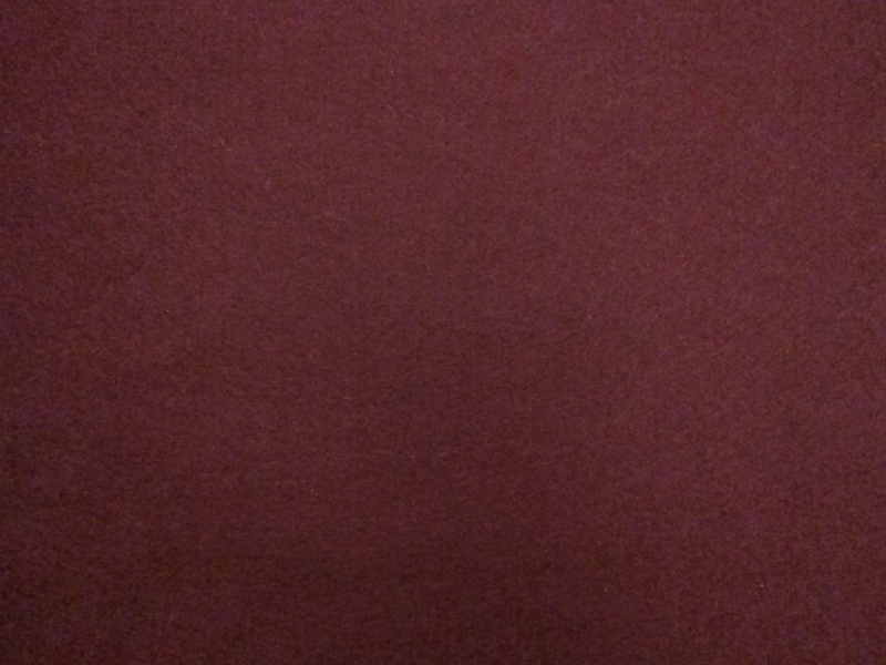 Merino Wool Felt 1MM in Bordeaux0