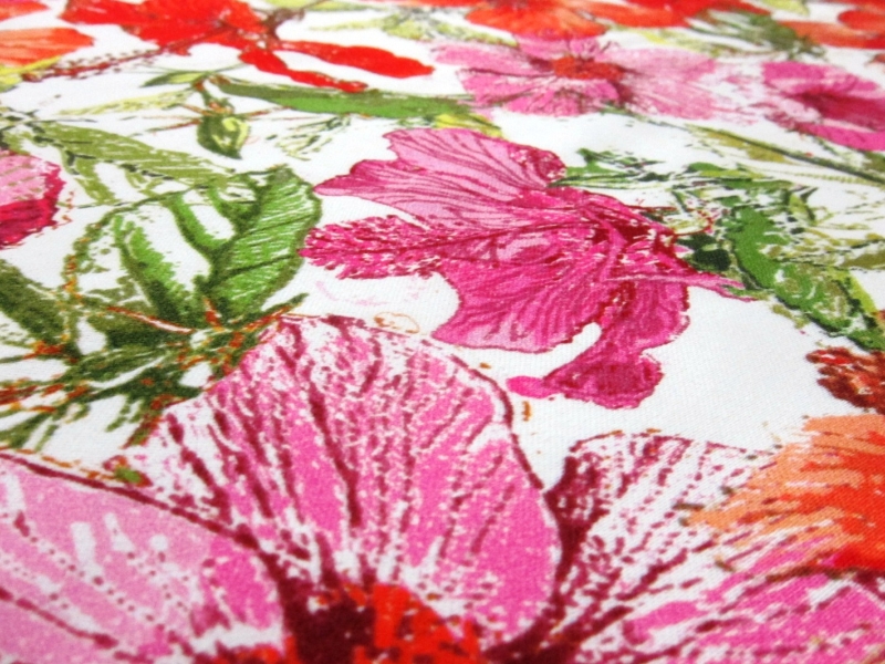 Printed Silk Crepe Back Satin2