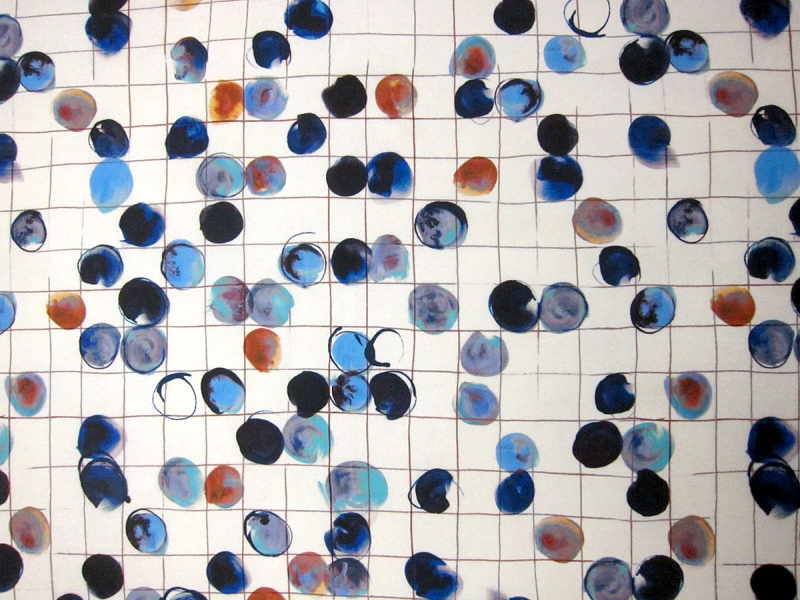 Printed Silk Blend Mikado0